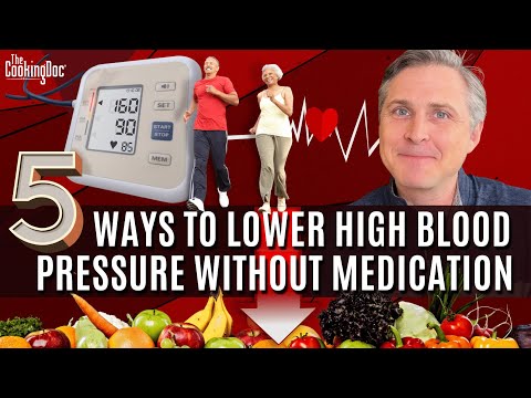 5 ways to lower high blood pressure without medication the cooking doc