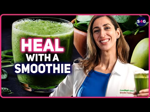 a green smoothie a day keeps inflammation at bay with dr brooke goldner