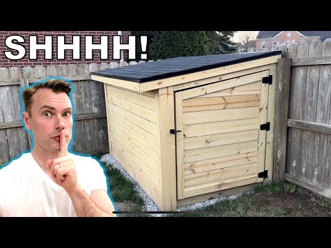building a secret shed start to finishdont tell my hoa