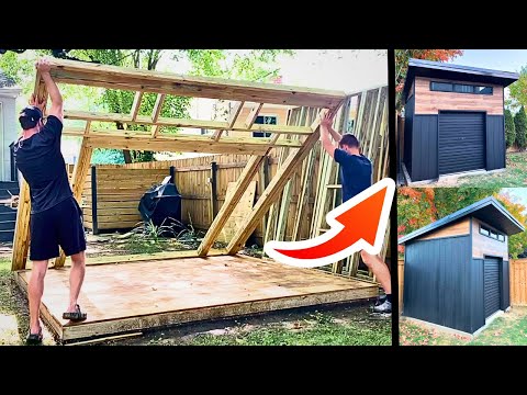 complete diy shed build in under 5 minutes free plans