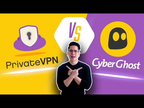 cyberghost vpn vs privatevpn 2021 vpn comparison