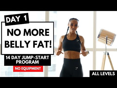 day 1 lose weight lose belly fat 14 day exercise plan