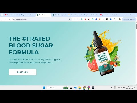 glucotonic for blood sugar scam or real solution 2025 review