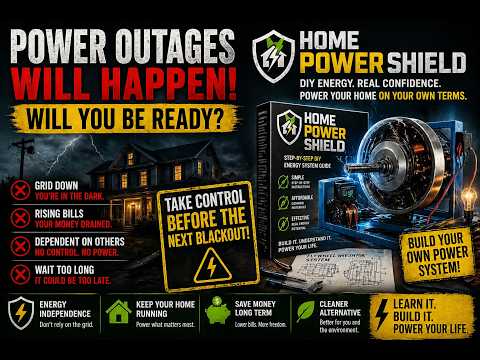 home power shield generate your own electricity diy