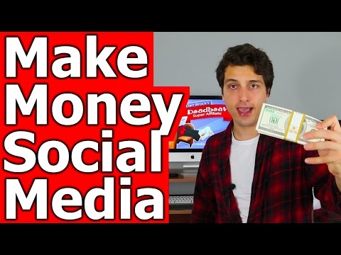 how to make money on social media facebook twitter pinterest youtube