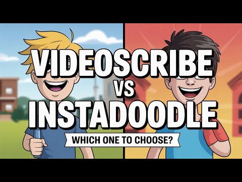 instadoodle vs videoscribe i tried both of them and heres the winner