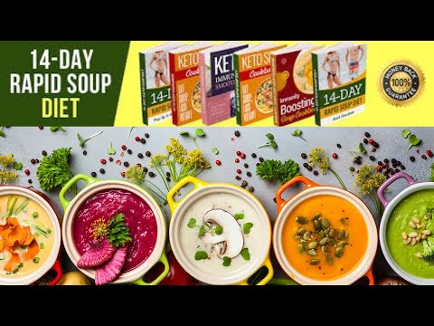 lose weight fast with the 14 day rapid soup diet detox burn fat