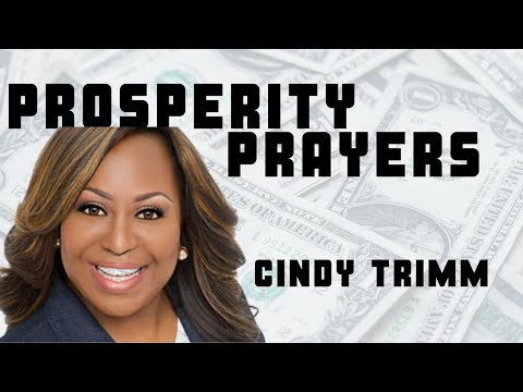 prosperity prayer with dr cindy trimm