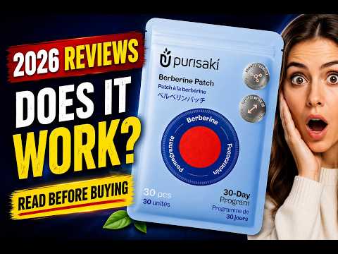 purisaki berberine patches reviews complaints 2026 does it really work honest review