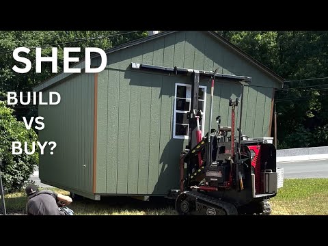 sheds build or buy cost breakdown