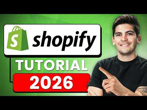 shopify tutorial for beginners 2026 build your first store