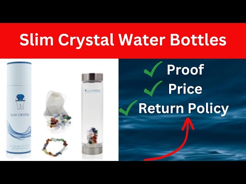 slim crystal water bottles run run fast