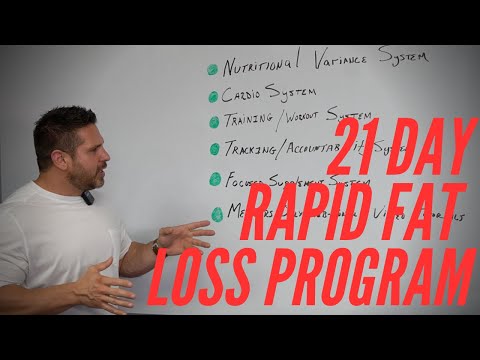 the 21 day rapid fat loss program program basics why it works