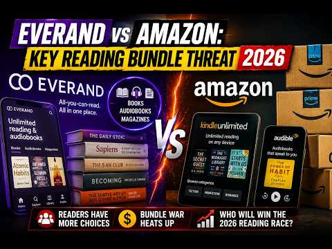 what nobody noticed about everand vs amazon in the 2026 reading race