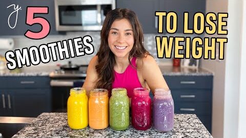 5 smoothies for the week to lose weight yovana