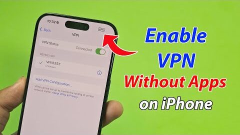 free vpn configuration for iphone without app