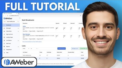 aweber tutorial 2026 how to use aweber