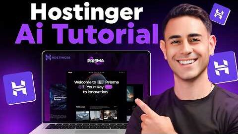 hostinger ai website builder full tutorial for beginners