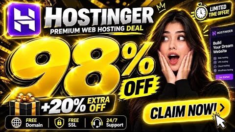 hostinger coupon code 2026 e29aa1 unlock extra 20 off hostinger discount code today