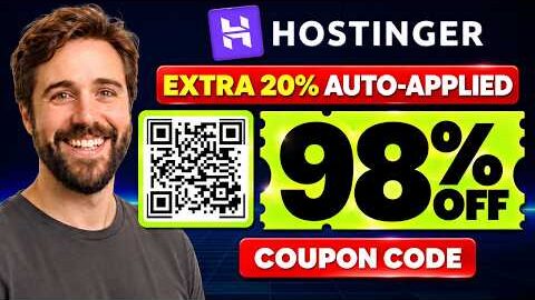hostinger coupon code 2026 extra 20 off auto applied hostinger review