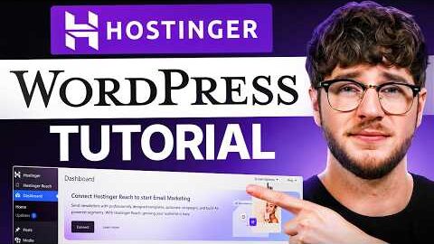 hostinger wordpress tutorial 2026 step by step for beginners