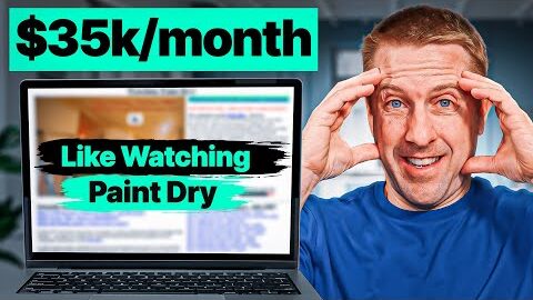 how this boring website makes 35000 month