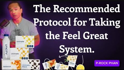 the recommended protocol for taking the feel great system